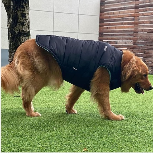 SALE!! Size XL NEW Waterproof zip dog coat. Medium large dogs.  4 - Picture 2 of 11